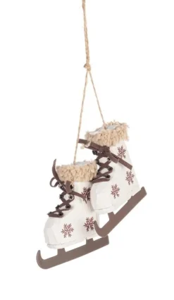 Best Bizzotto PENDAGLIO CORTINA PATTINI CREMA-ROSSO