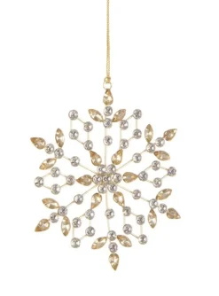 Online Bizzotto PENDAGLIO JEXON FIOCCO NEVE 6P ORO 15X15