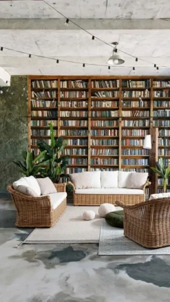 Clearance Bizzotto PIANTANA COCOON OTTONE-BIANCO H200