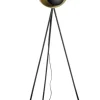 Discount Bizzotto PIANTANA DESIGN TREPPIEDE NERO-ORO H156