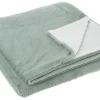 Discount Bizzotto PLAID SILKY VERDE SALVIA 180X150