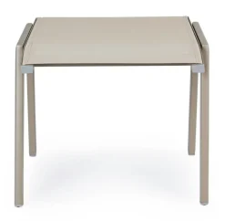 Discount Bizzotto POGGIAPIEDI IN ALLUMINIO IMPILABILE TORTORA GK51 - VICTOR