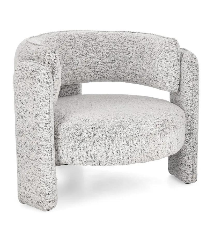 Discount Bizzotto POLTRONA AISHA GRIGIO MELANGE