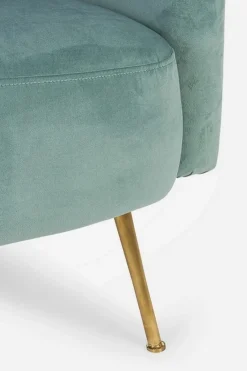 Online Bizzotto POLTRONA BLU TURCHESE - TENBURY