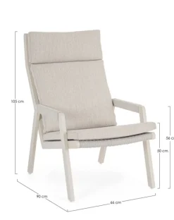 Best Bizzotto POLTRONA C-C EMERY MORNY WG25