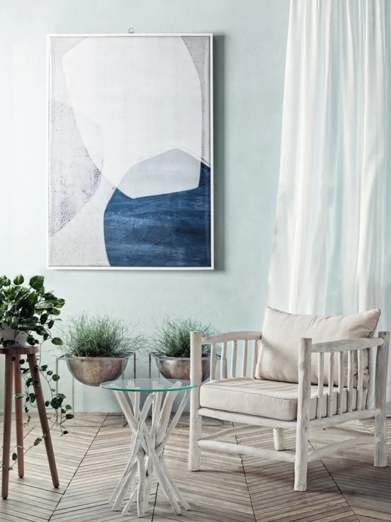 Bizzotto POLTRONA CON CUSCINO IN TEAK - SAHEL