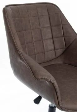 Clearance Bizzotto POLTRONA DA UFFICIO MARRONE - JOSHUA