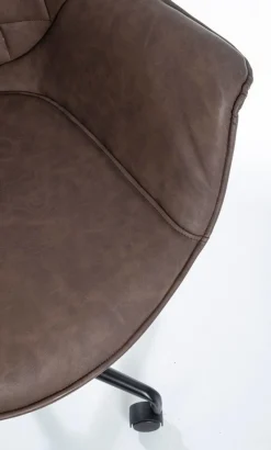 Clearance Bizzotto POLTRONA DA UFFICIO MARRONE - JOSHUA