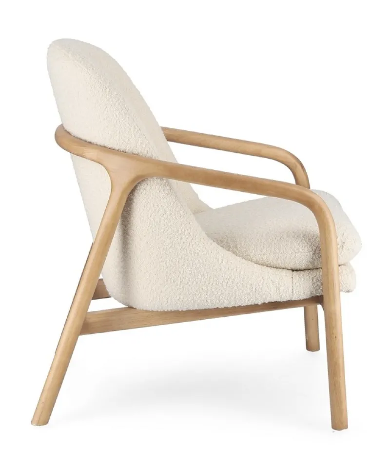 Online Bizzotto POLTRONA EFFETTO BOUCLE' PURE - ELAIDE