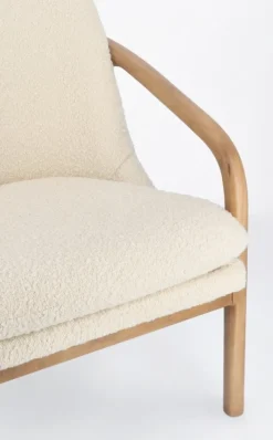 Online Bizzotto POLTRONA EFFETTO BOUCLE' PURE - ELAIDE