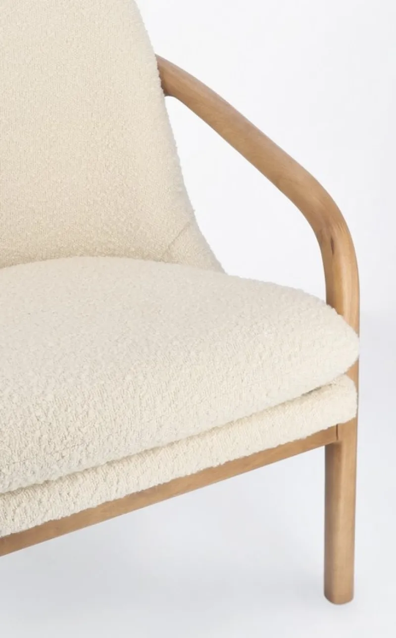 Online Bizzotto POLTRONA EFFETTO BOUCLE' PURE - ELAIDE