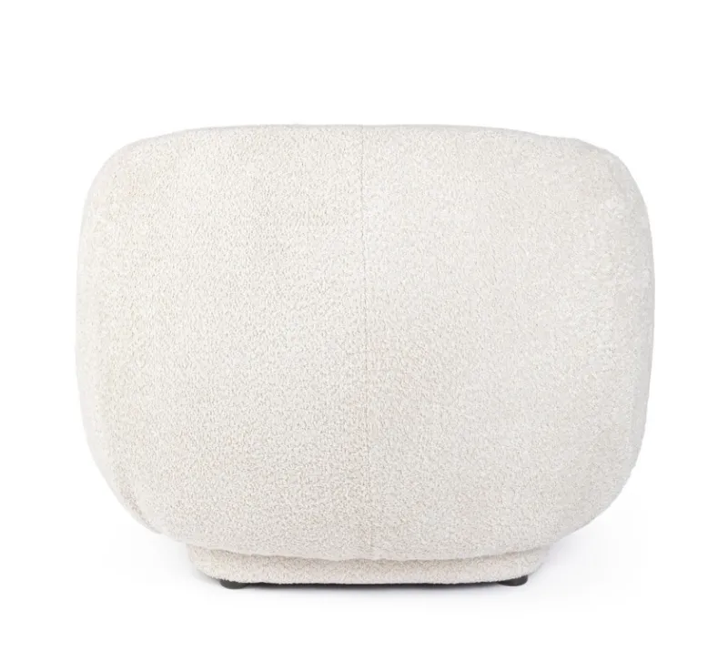 Hot Bizzotto POLTRONA EFFETTO BOUCLE' NATURALE - TECLA