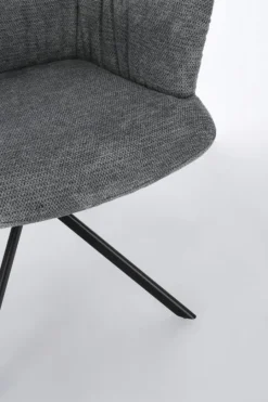 Bizzotto POLTRONA GIREVOLE ALEXANDER GRIGIO SCURO