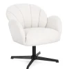 Discount Bizzotto POLTRONA GIREVOLE CHLOE SNOW