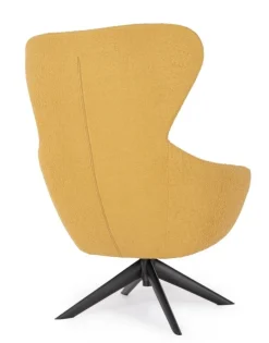 Clearance Bizzotto POLTRONA GIREVOLE HAILEY SENAPE