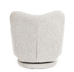 Best Bizzotto POLTRONA GIREVOLE HARPER GRIGIO CHIARO