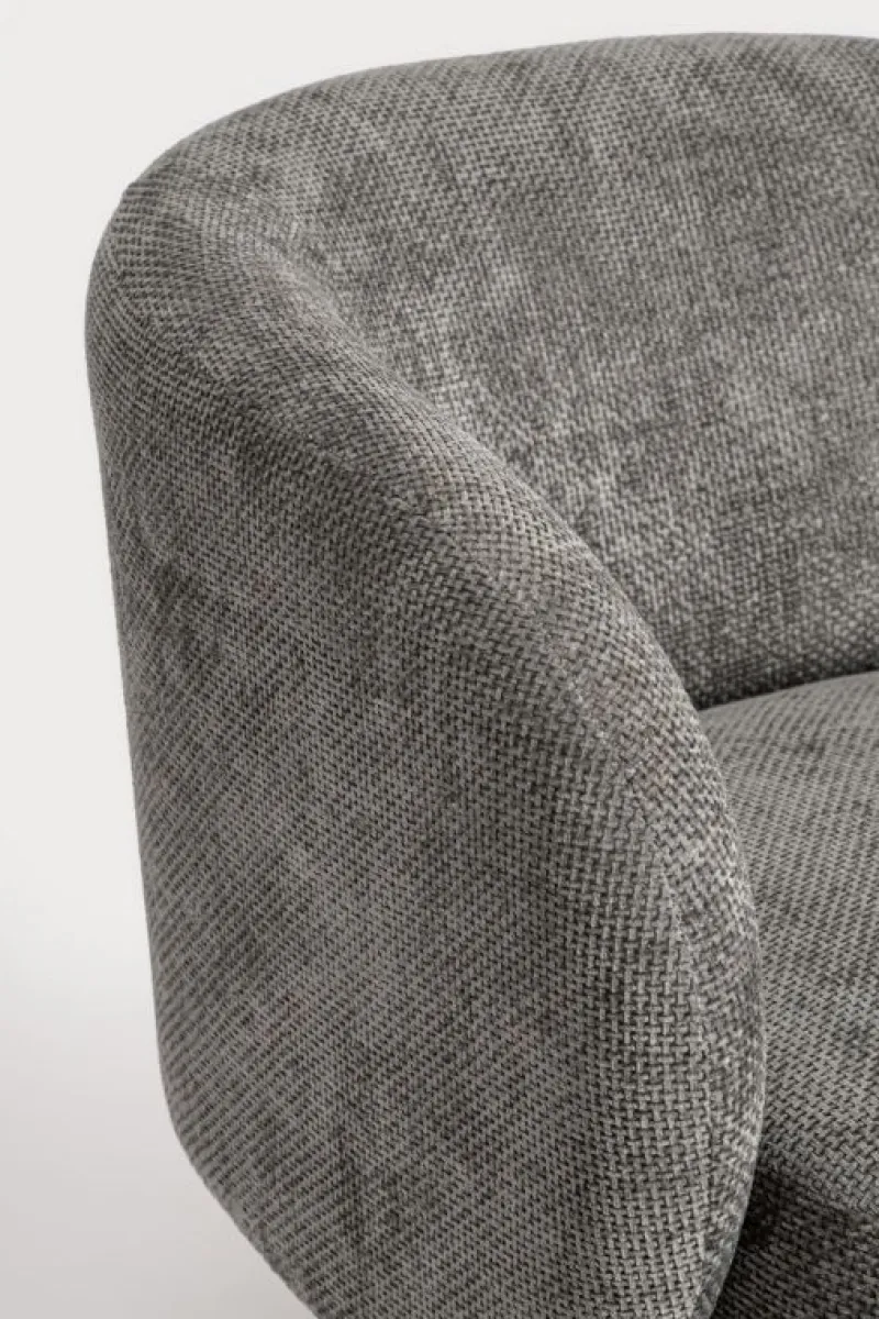 Hot Bizzotto POLTRONA GIREVOLE JULIENNE GRIGIO SCURO