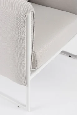 Clearance Bizzotto POLTRONA IN ALLUMINIO SABBIA - PIXEL