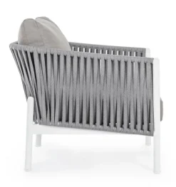 Best Bizzotto POLTRONA IN CORDA PER ESTERNO BIANCO WG20 - FLORENCIA