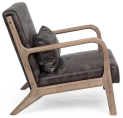 Outlet Bizzotto POLTRONA IN ECOPELLE - ANCILLA