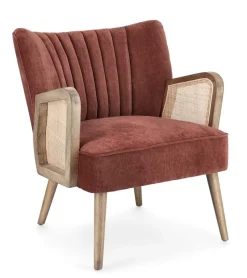 Hot Bizzotto POLTRONA IN LEGNO MATTONE - VIRNA