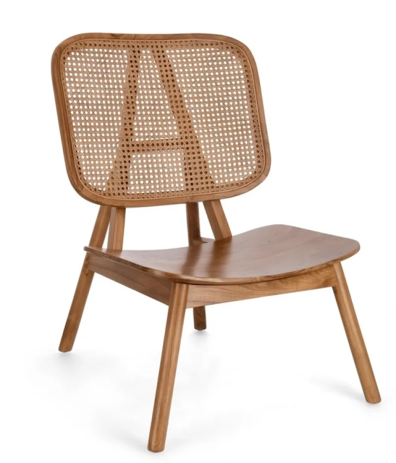 Outlet Bizzotto POLTRONA IN LEGNO NATURALE - YVES