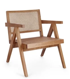 New Bizzotto POLTRONA IN LEGNO NATURALE - GALIA