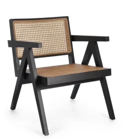 Best Bizzotto POLTRONA IN LEGNO NERO - GALIA