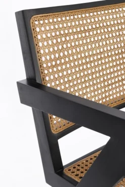 Best Bizzotto POLTRONA IN LEGNO NERO - GALIA