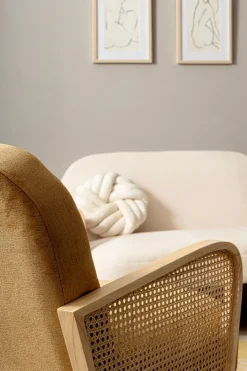 Online Bizzotto POLTRONA IN LEGNO SENAPE - DALIDA