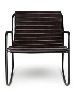 Bizzotto POLTRONA IN PELLE NERA - KARISMA