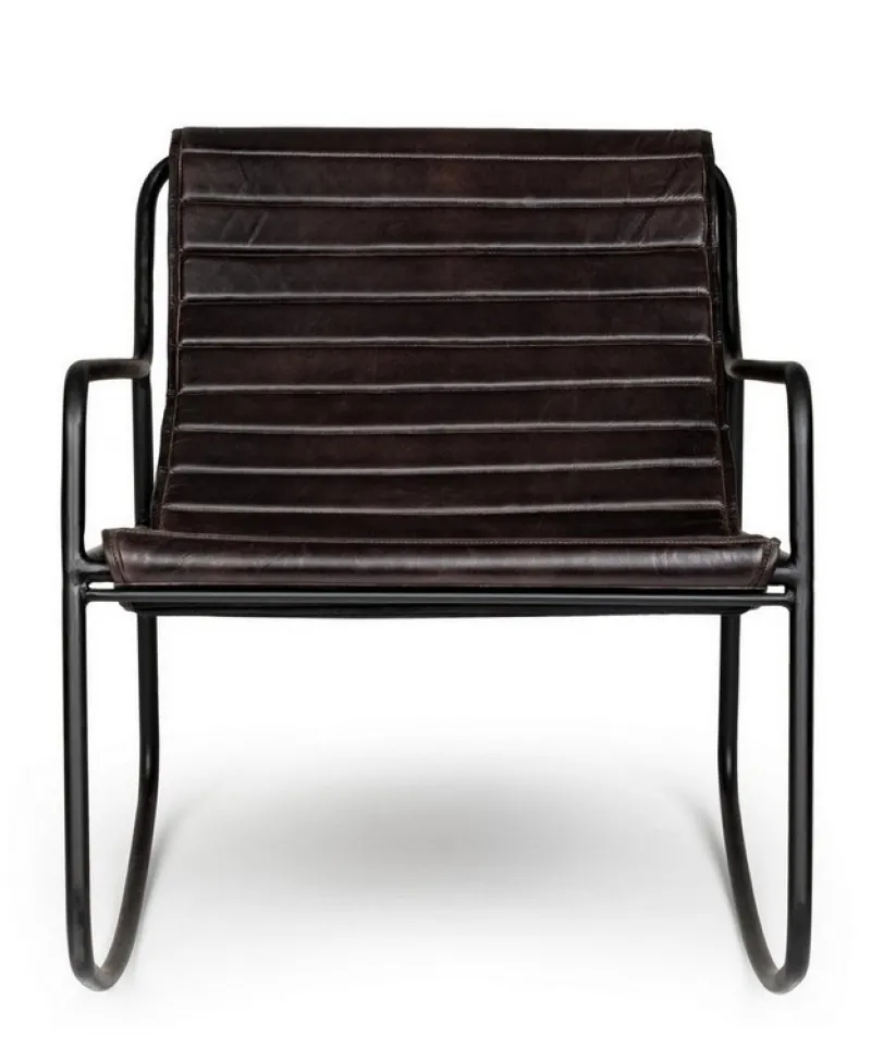 Bizzotto POLTRONA IN PELLE NERA - KARISMA