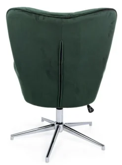 Bizzotto POLTRONA IN VELLUTO VERDE - FARIDA