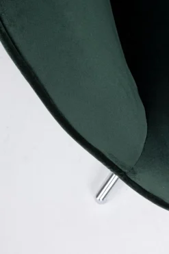 Bizzotto POLTRONA IN VELLUTO VERDE - FARIDA