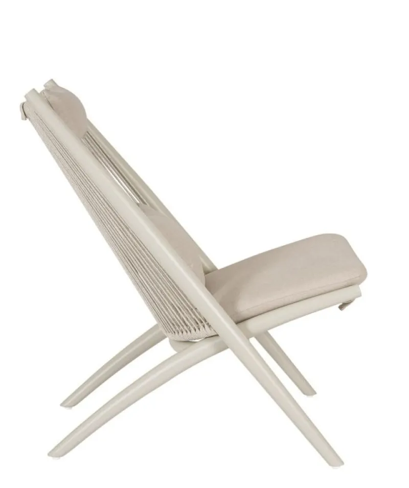 Bizzotto POLTRONA LOUNGE C-C ALOHA SANDSHELL