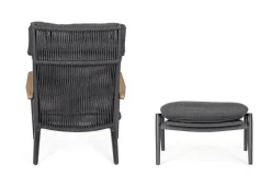 Best Bizzotto POLTRONA LOUNGE C-C C-POG IBISCO AN WG21