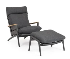 Best Bizzotto POLTRONA LOUNGE C-C C-POG IBISCO AN WG21