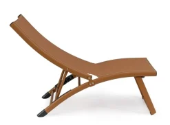 Clearance Bizzotto POLTRONA LOUNGE RECLINABILE PECAN - TAYLOR