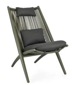 Sale Bizzotto POLTRONA LOUNGE VERDE - ALOHA
