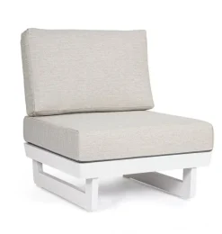 New Bizzotto POLTRONA MODULARE IN ALLUMINIO BIANCO WG20 - INFINITY