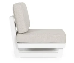 New Bizzotto POLTRONA MODULARE IN ALLUMINIO BIANCO WG20 - INFINITY