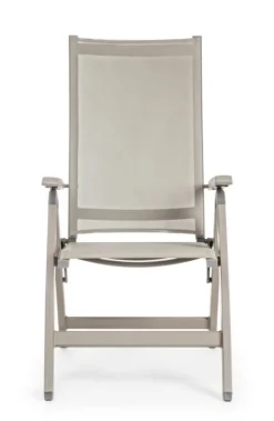 Bizzotto POLTRONA RECLINABILE IN ALLUMINIO PIEGHEVOLE - VICTOR