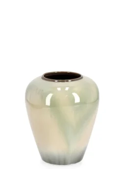 Online Bizzotto P.VASO COIRA BOMBATO BIANCO AZZURRO H30