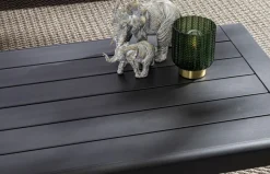 Sale Bizzotto SALOTTO ANGOLARE IN ALLUMINIO ANTRACITE CX23 - KONNOR