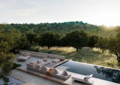 Best Bizzotto SALOTTO ANGOLARE IN TESSUTO PER ESTERNO COLOR SABBIA - PIPER