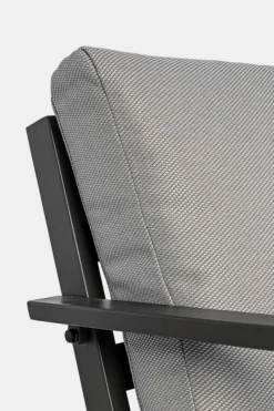 Clearance Bizzotto SALOTTO IN ALLUMINIO ANTRACITE YK13 - HARLEY