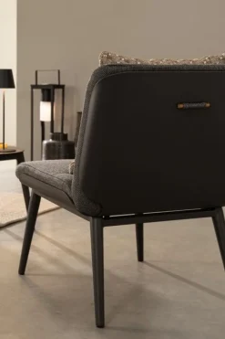 Outlet Bizzotto SALOTTO IN ALLUMINIO ANTRACITE WG21 - ISABELA