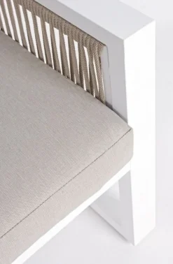 New Bizzotto SALOTTO IN ALLUMINIO BIANCO LH30 - CAPTIVA