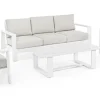 New Bizzotto SALOTTO IN ALLUMINIO BIANCO YK11 - BALTIC