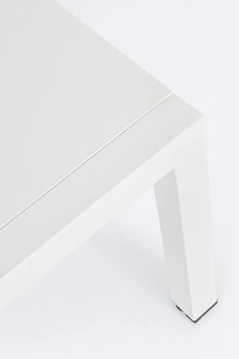 Clearance Bizzotto SALOTTO IN ALLUMINIO CON CUSCINI BIANCO YK11 - HARLEY